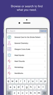 informed’s emergency & critical care guide iphone resimleri 3