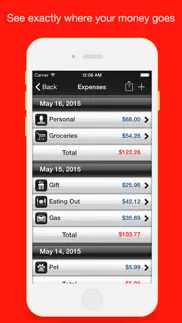 budget saved - personal finance and money management mobile bank account saving app iphone images 3