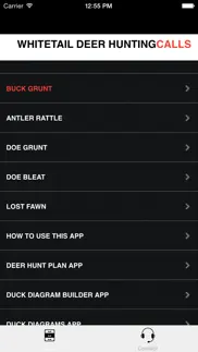 whitetail hunting calls-deer buck grunt -buck call - ad free - bluetooth compatible iphone images 2