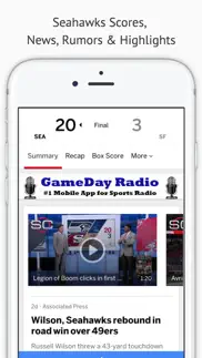 seattle gameday sports radio – seahawks and mariners edition iphone images 2