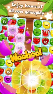 fruit pop! puzzles in paradise - fruit pop sequel iphone images 3