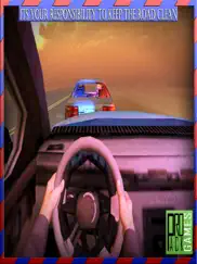 drunk driver police chase simulator - catch dangerous racer & robbers in crazy highway traffic rush ipad images 2