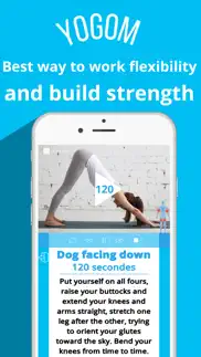 yogom - yoga app free - yoga for beginners. iphone images 3
