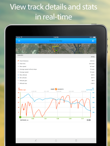 track kit - gps tracker with offline maps ipad images 3