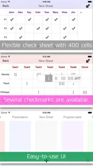 checksheet app -symbolix.- iPhone Captures Décran 2