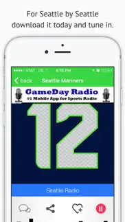 seattle gameday sports radio – seahawks and mariners edition iphone images 4