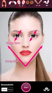 selfiev beauty face video camera iphone resimleri 1