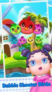 crazy bubble shooter birds rescue - funny cat pop mania and adventure games iphone images 1