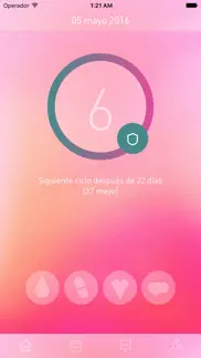 woman app - calendario ciclo femenino iphone capturas de pantalla 1