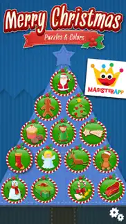 christmas - color your puzzle and paint for kids iphone images 1