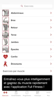 full fitness : workout trainer iPhone Captures Décran 1