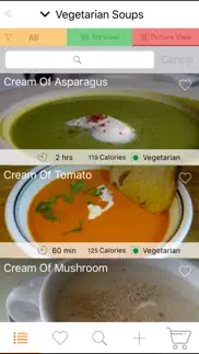 veg soup recipes - tomato, potato, minestrone iphone images 1
