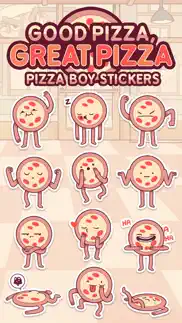 pizza boy stickers by good pizza great pizza iphone capturas de pantalla 1