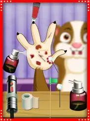 xmas little pet hand doctor - holiday kids game ipad images 3