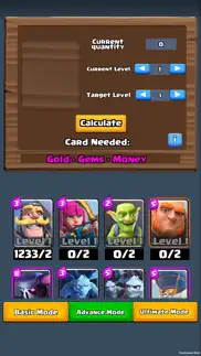 ultimate calculator for clash royale iphone images 3