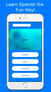 spanish games - learn how to speak flash cards app iphone images 1
