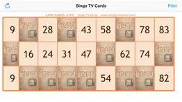 bingo tv cards iphone capturas de pantalla 2