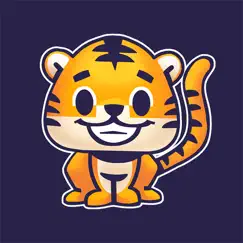 rawai tiger - baby tiger stickers for kids park logo, reviews