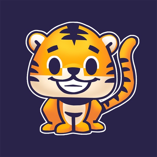 Rawai Tiger - baby tiger stickers for kids park app reviews download
