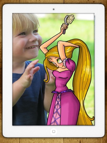 your photo with - rapunzel edition ipad images 1