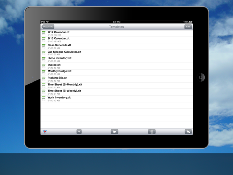 calc xls spreadsheet ipad capturas de pantalla 3