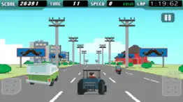 blocky racing - race block cars on city roads iphone images 4