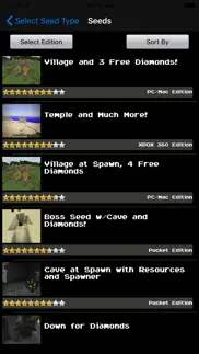 amazing seeds for minecraft pro edition iphone images 2