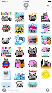 nyan cat premium stickers iphone images 1