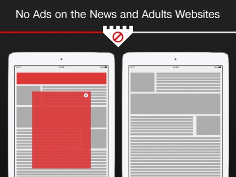 mblocker - ads free web browsing iPad Captures Décran 1