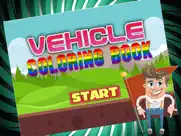 kids vehicle coloring in pictures book set for me ipad images 1