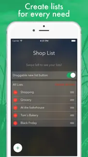 shop list - create shopping lists on-the-go iphone images 2
