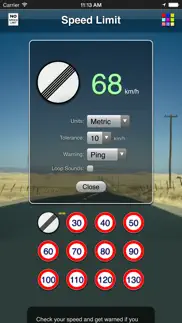 speed limit app iphone bildschirmfoto 4