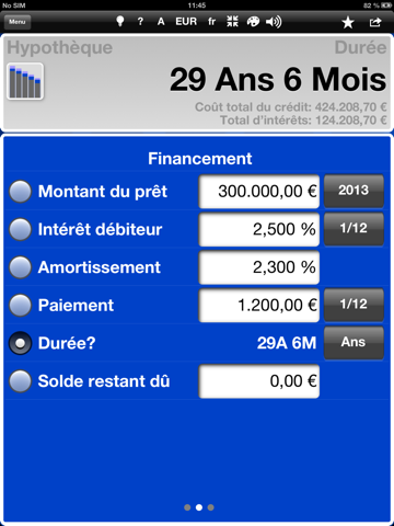 calculatrice de prêts et de l'épargne - markmoneypro iPad Captures Décran 2