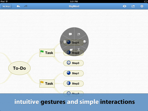 bigmind - mind mapping ipad images 4