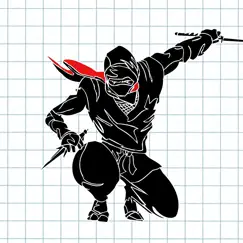 a scribble ninja run free logo, reviews