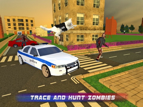 police dog vs dead zombies ipad images 1