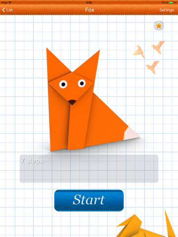 how to make origami animals айпад изображения 3