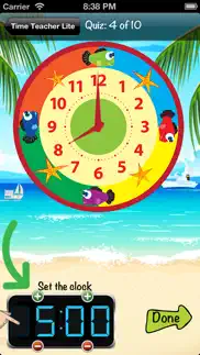 time teacher lite - learn how to tell time iphone images 1