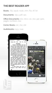 totalreader for iphone - the best ebook reader for epub, fb2, pdf, djvu, mobi, rtf, txt, chm, cbz, cbr iphone images 1