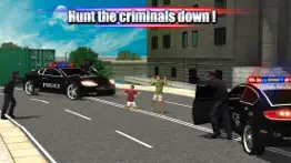 crime town police car driver iPhone Captures Décran 4