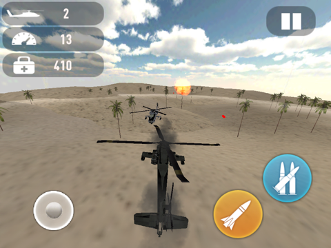 helicopter shooter hero iPad Captures Décran 4
