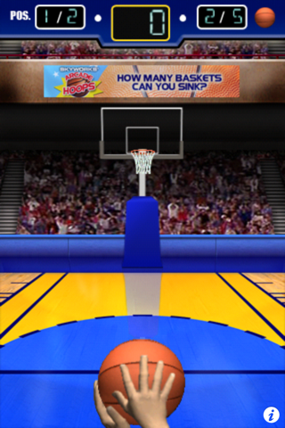 3 point hoops® basketball free iphone images 2