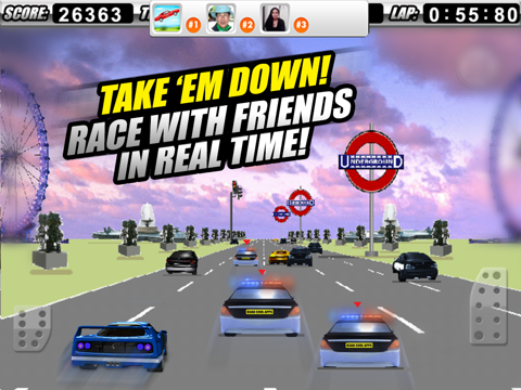cop chase car race multiplayer edition 3d free - by dead cool apps ipad images 2