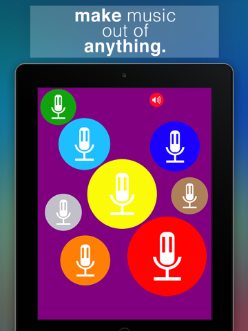 loop recorder-record,play,re-mix,sing and make music. ipad images 2