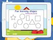 fun learning shapes, drawing and coloring - early educational games ipad images 2