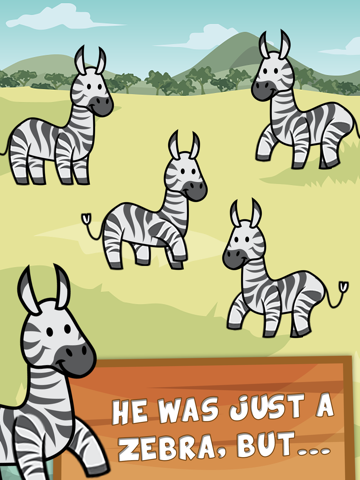 zebra evolution - breed and evolve mutant zebras ipad images 1