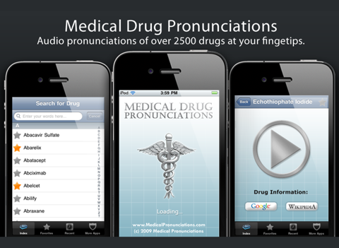 drug pronunciations ipad images 1