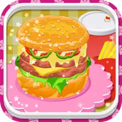 burger cooking restaurant maker jam - fast food match game for boys and girls logo, reviews