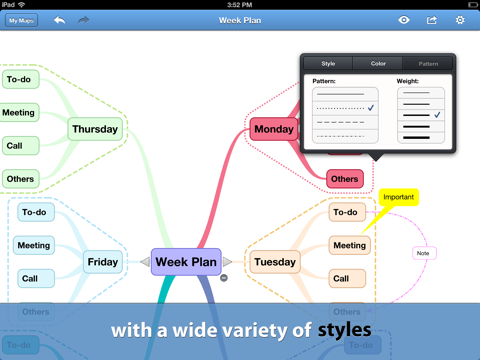bigmind - mind mapping ipad images 2