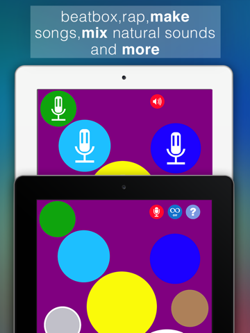 loop recorder-record,play,re-mix,sing and make music. ipad images 3